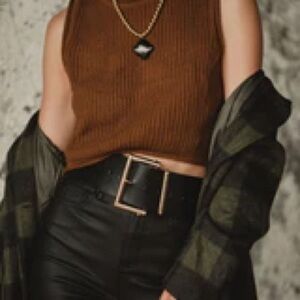 12 tribe Kara black statement belt